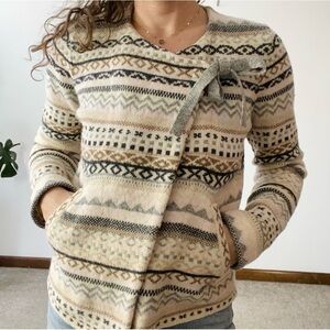 ODD MOLLY Wool Wrap Cardigan